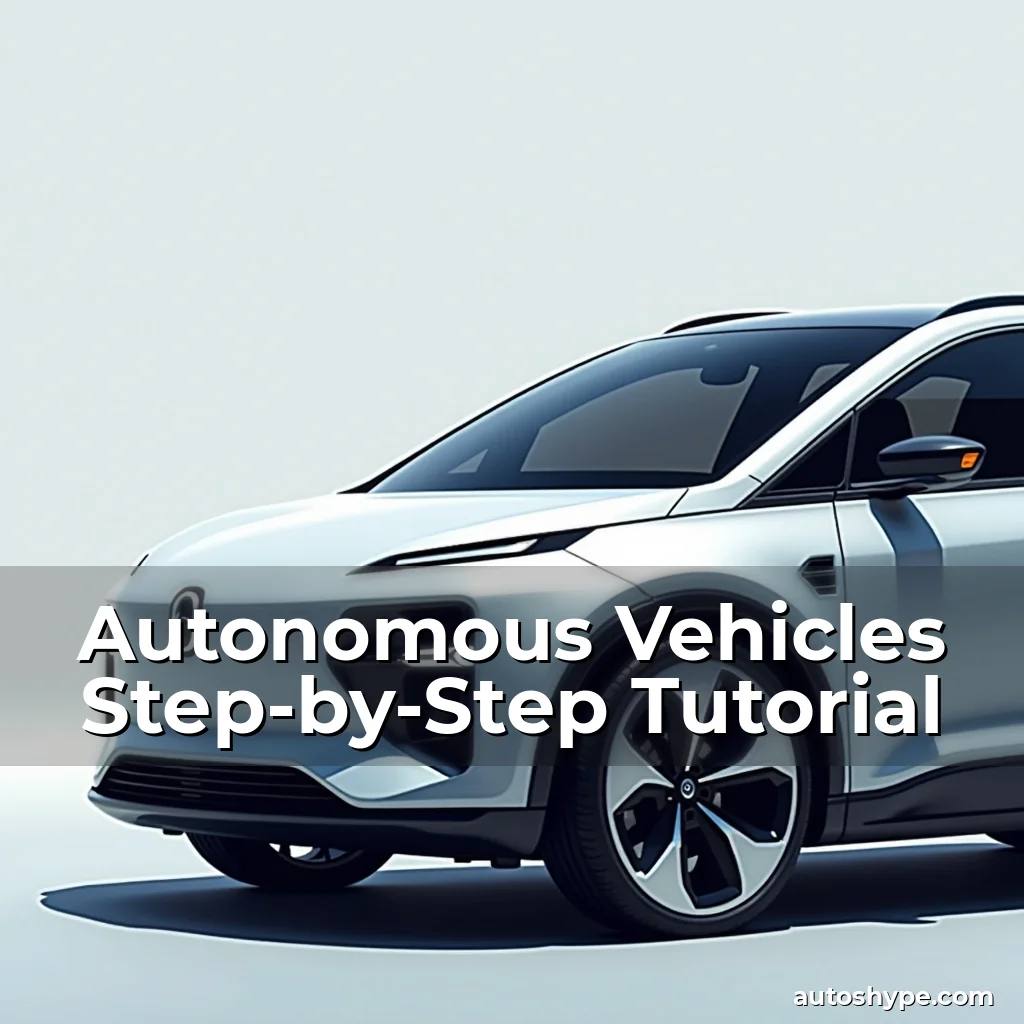 Artistic representation for Autonomous Vehicles Step-by-Step Tutorial