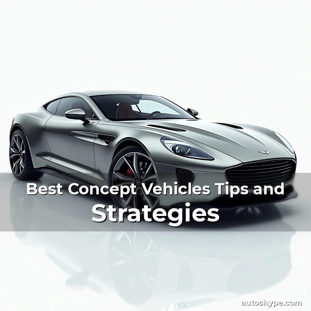 Artistic representation for Best Concept Vehicles Tips and Strategies