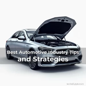 Artistic representation for Best Automotive Industry Tips and Strategies