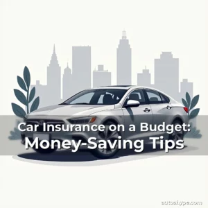 Artistic representation for Car Insurance on a Budget: Money-Saving Tips