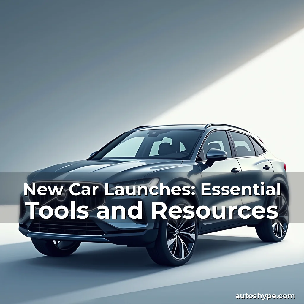 Artistic representation for New Car Launches: Essential Tools and Resources