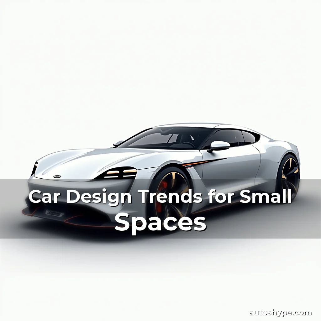 Artistic representation for Car Design Trends for Small Spaces