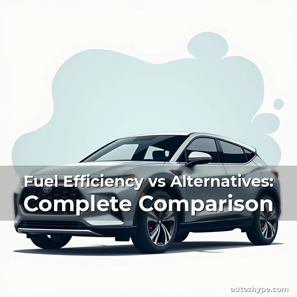 Artistic representation for Fuel Efficiency vs Alternatives: Complete Comparison