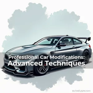Artistic representation for Professional Car Modifications: Advanced Techniques