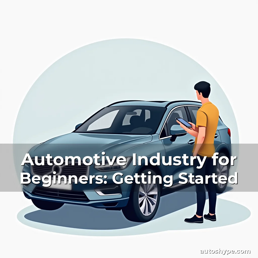 Artistic representation for Automotive Industry for Beginners: Getting Started