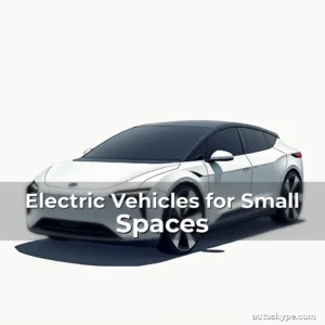 Artistic representation for Electric Vehicles for Small Spaces