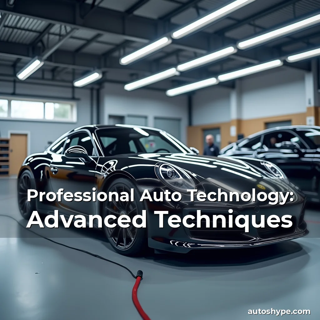 Artistic representation for Professional Auto Technology: Advanced Techniques