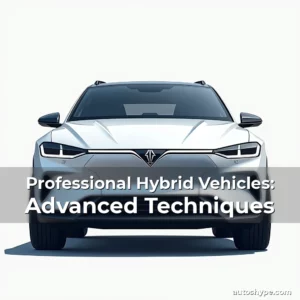 Artistic representation for Professional Hybrid Vehicles: Advanced Techniques
