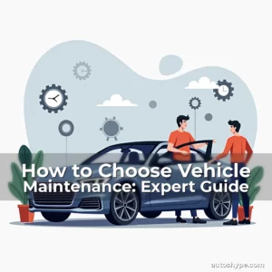 Artistic representation for How to Choose Vehicle Maintenance: Expert Guide