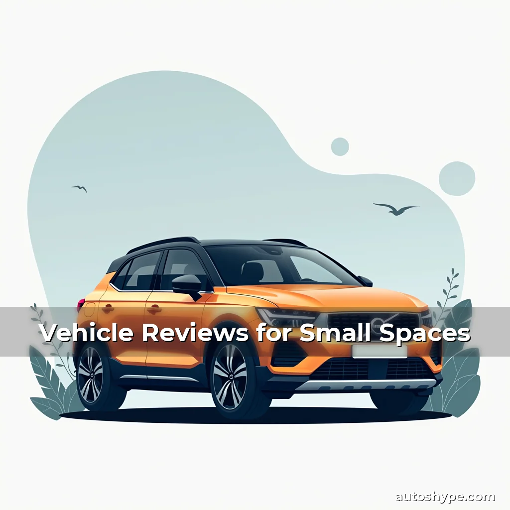 Artistic representation for Vehicle Reviews for Small Spaces