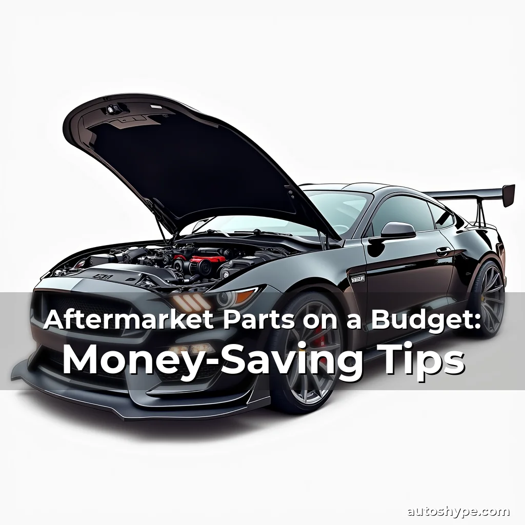 Artistic representation for Aftermarket Parts on a Budget: Money-Saving Tips