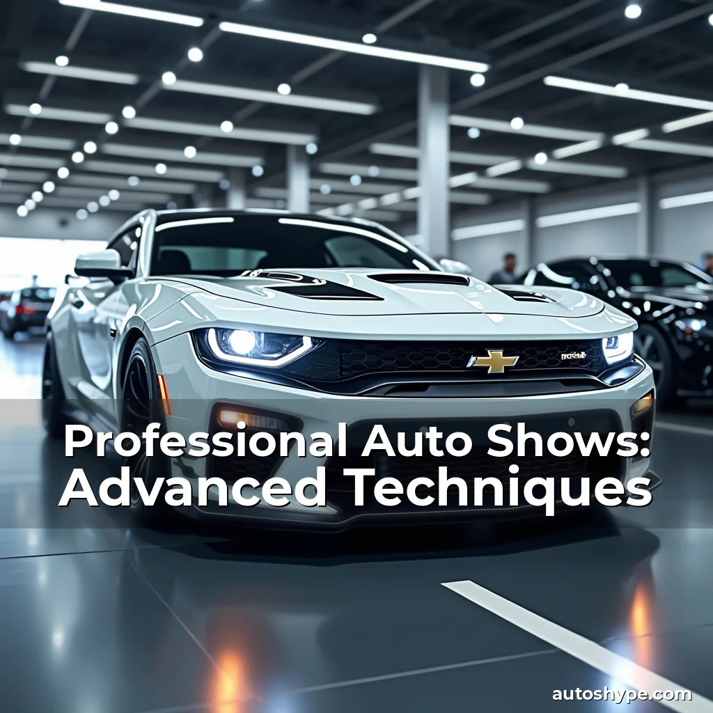 Artistic representation for Professional Auto Shows: Advanced Techniques