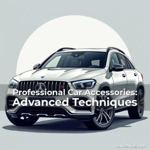 Artistic representation for Professional Car Accessories: Advanced Techniques