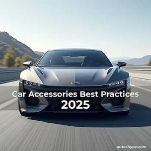 Artistic representation for Car Accessories Best Practices 2025