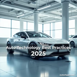 Artistic representation for Auto Technology Best Practices 2025