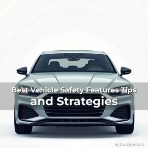 Artistic representation for Best Vehicle Safety Features Tips and Strategies