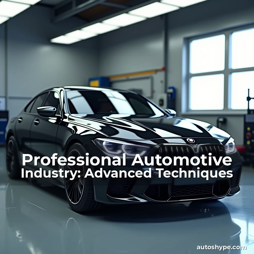 Artistic representation for Professional Automotive Industry: Advanced Techniques