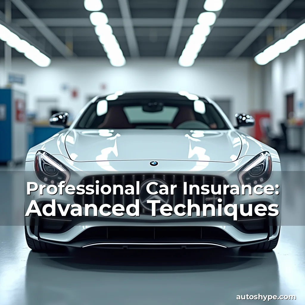 Artistic representation for Professional Car Insurance: Advanced Techniques