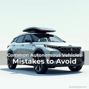 Artistic representation for Common Autonomous Vehicles Mistakes to Avoid