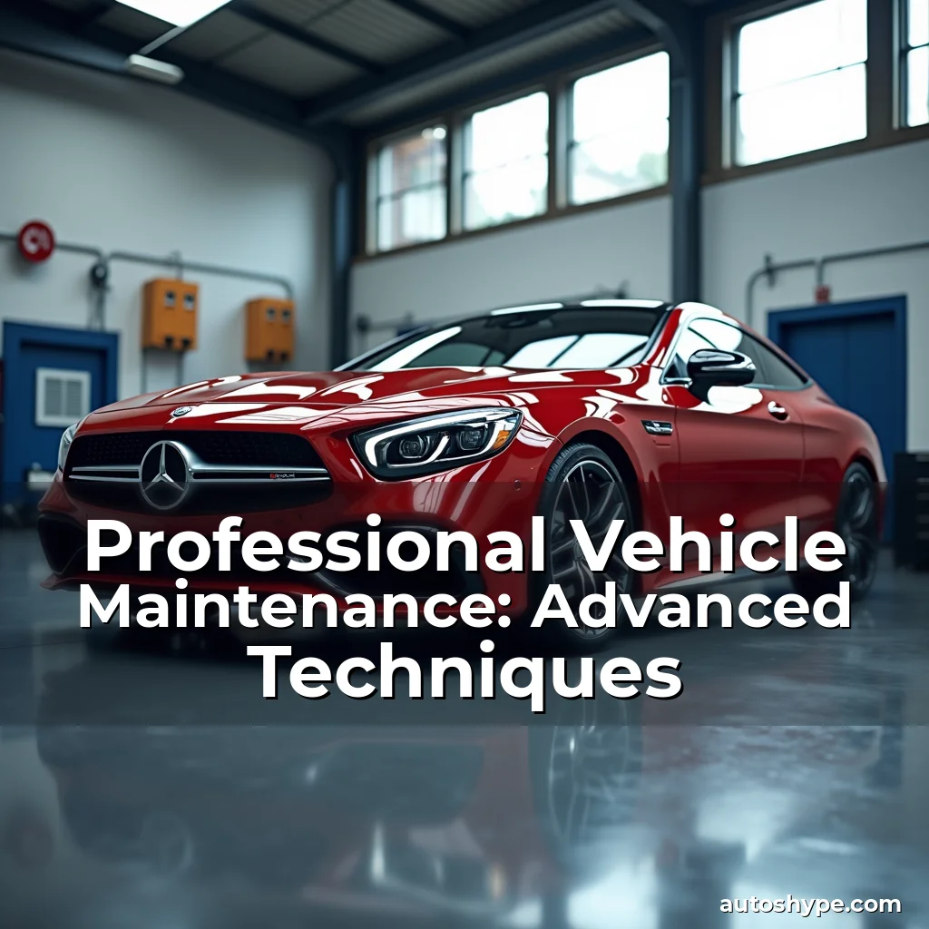 Artistic representation for Professional Vehicle Maintenance: Advanced Techniques