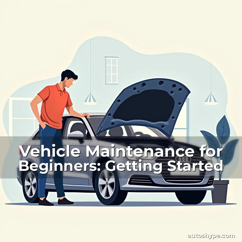 Artistic representation for Vehicle Maintenance for Beginners: Getting Started