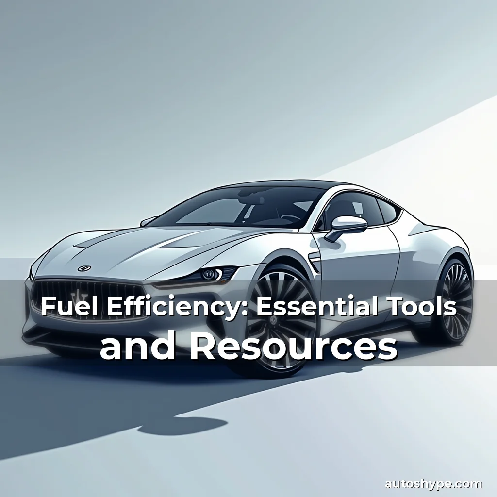 Artistic representation for Fuel Efficiency: Essential Tools and Resources
