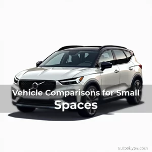 Artistic representation for Vehicle Comparisons for Small Spaces