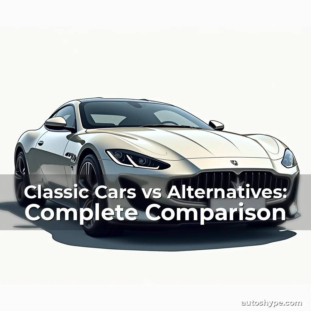 Artistic representation for Classic Cars vs Alternatives: Complete Comparison