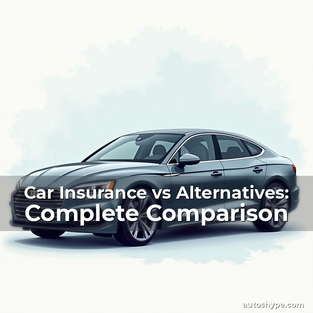 Artistic representation for Car Insurance vs Alternatives: Complete Comparison
