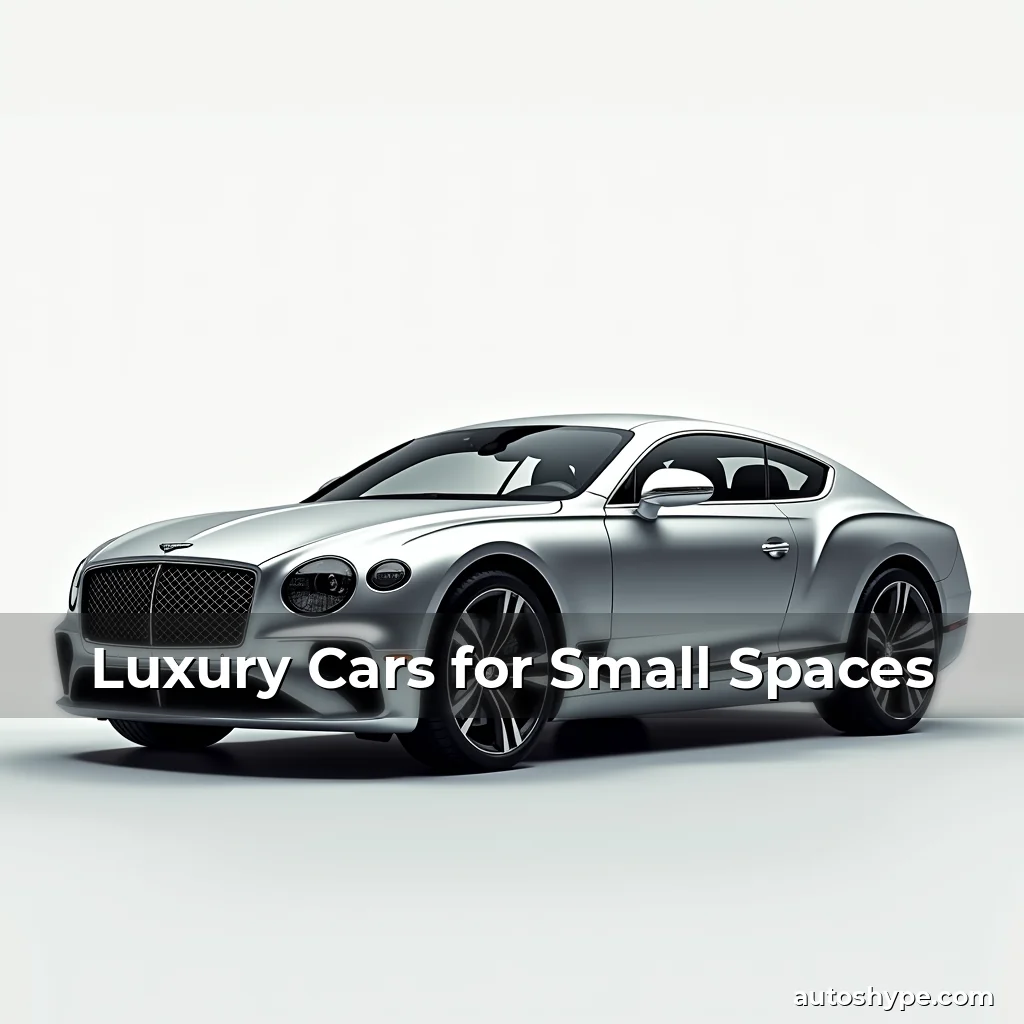 Artistic representation for Luxury Cars for Small Spaces