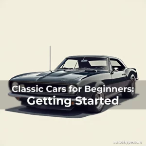 Artistic representation for Classic Cars for Beginners: Getting Started