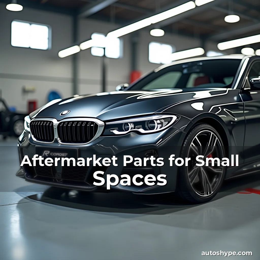 Artistic representation for Aftermarket Parts for Small Spaces