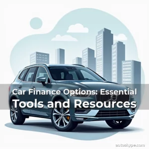 Artistic representation for Car Finance Options: Essential Tools and Resources
