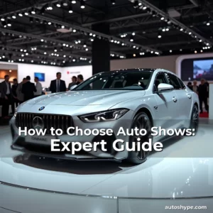 Artistic representation for How to Choose Auto Shows: Expert Guide