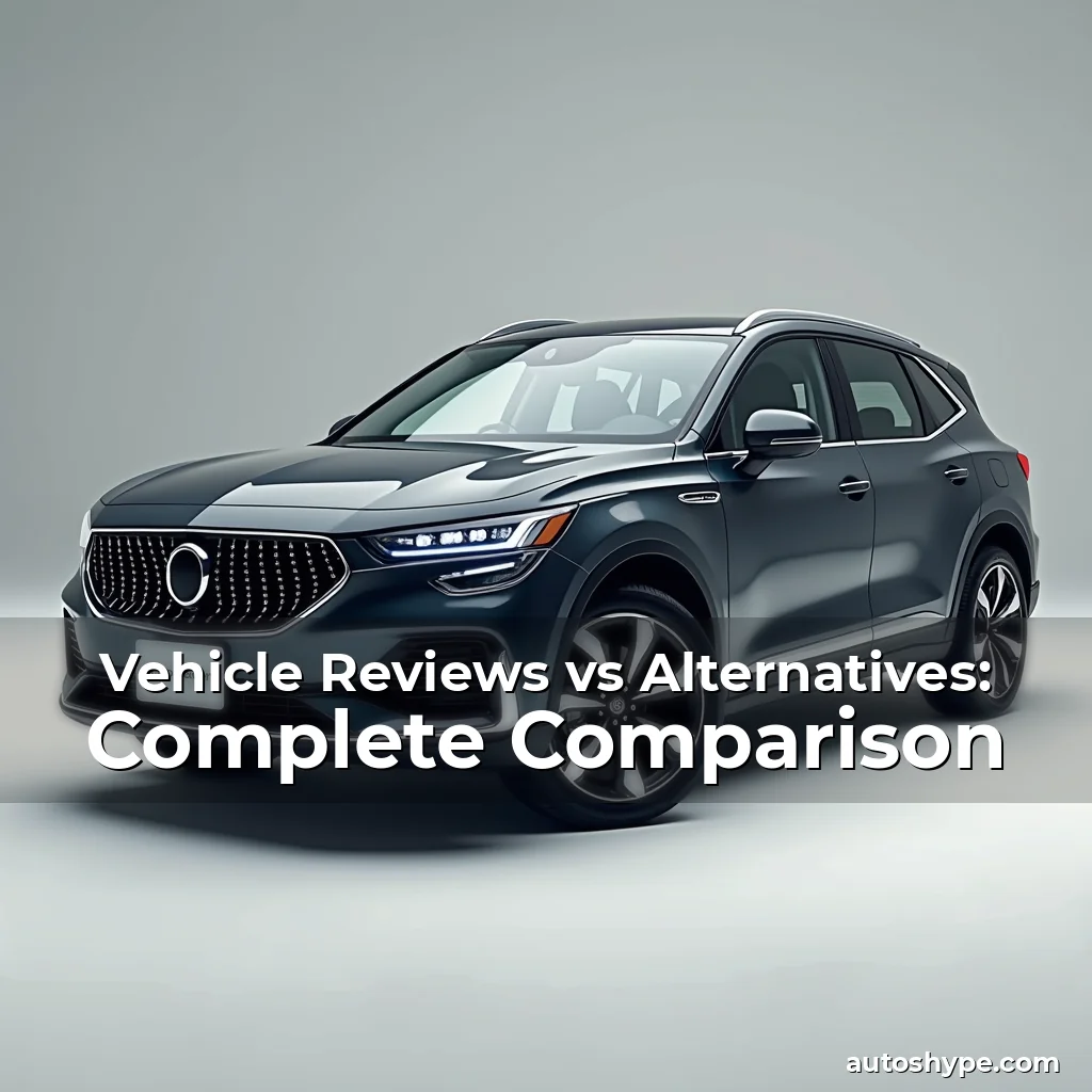 Artistic representation for Vehicle Reviews vs Alternatives: Complete Comparison