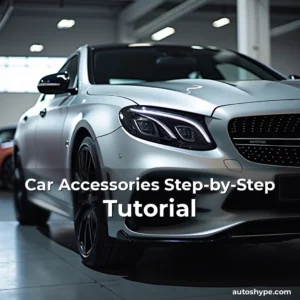 Artistic representation for Car Accessories Step-by-Step Tutorial