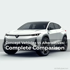 Artistic representation for Concept Vehicles vs Alternatives: Complete Comparison