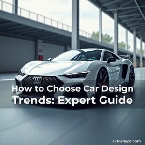 Artistic representation for How to Choose Car Design Trends: Expert Guide