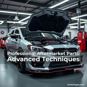 Artistic representation for Professional Aftermarket Parts: Advanced Techniques