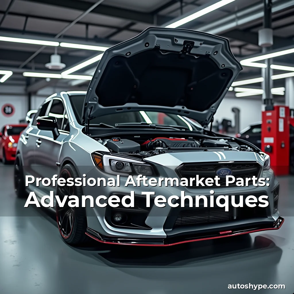 Artistic representation for Professional Aftermarket Parts: Advanced Techniques
