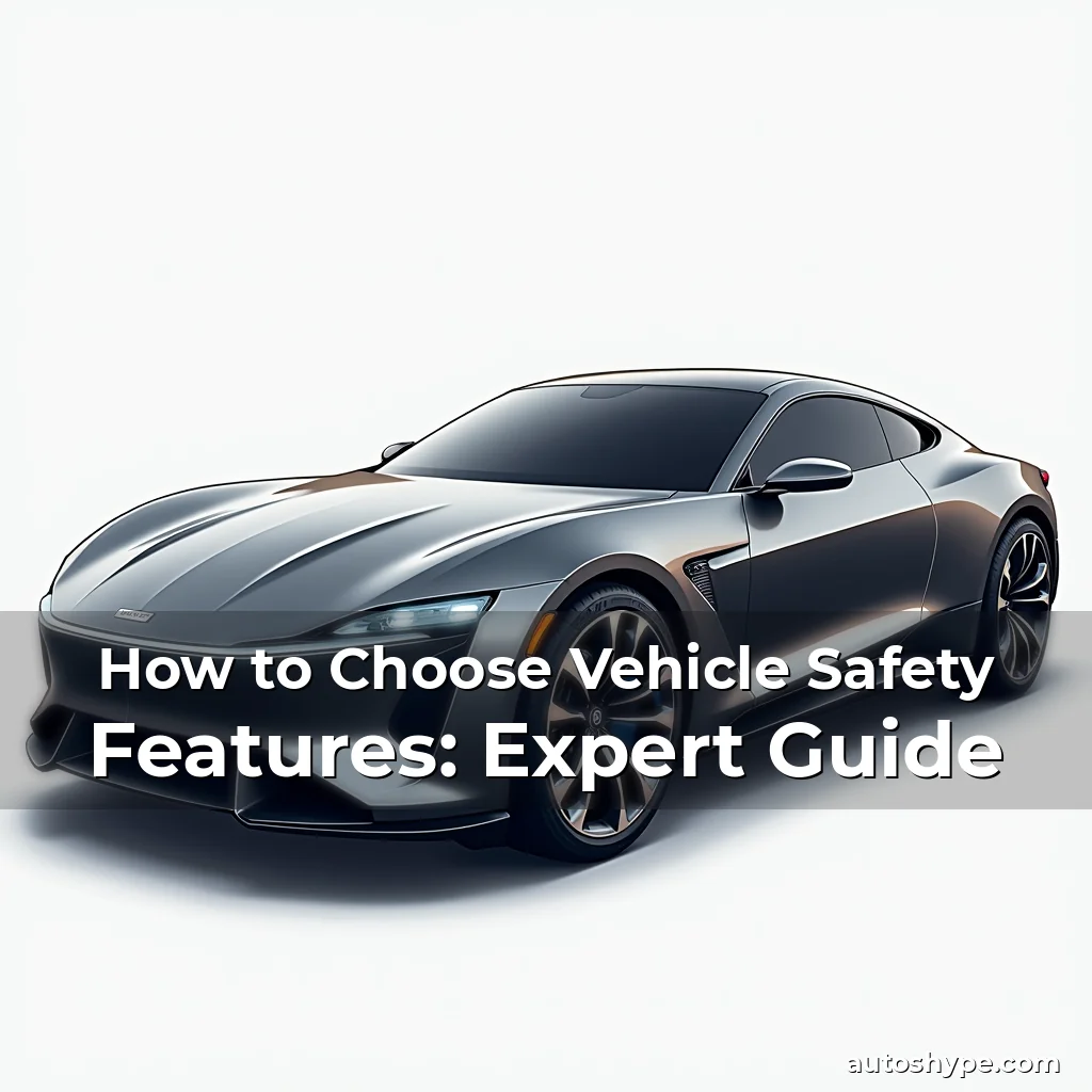 Artistic representation for How to Choose Vehicle Safety Features: Expert Guide