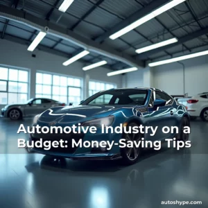 Artistic representation for Automotive Industry on a Budget: Money-Saving Tips