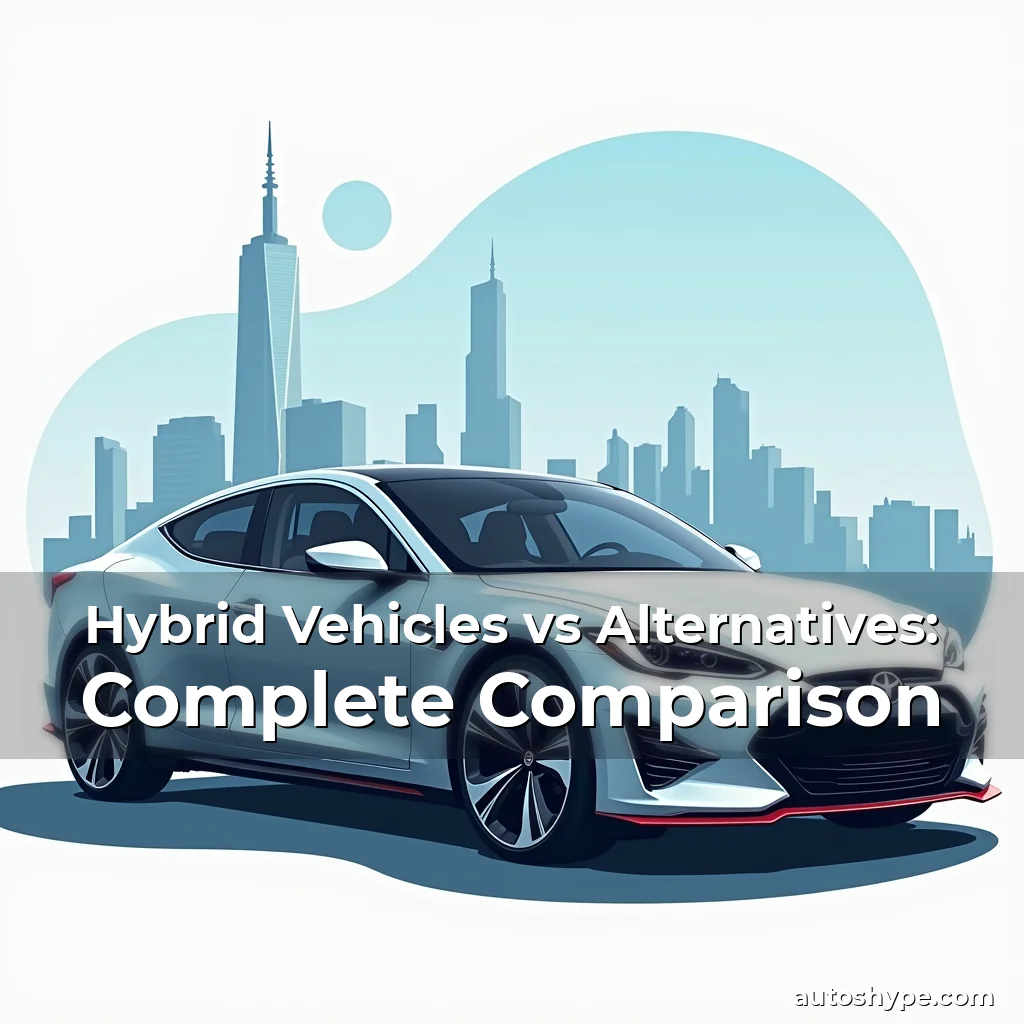 Artistic representation for Hybrid Vehicles vs Alternatives: Complete Comparison