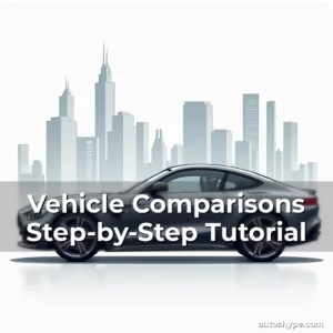 Artistic representation for Vehicle Comparisons Step-by-Step Tutorial