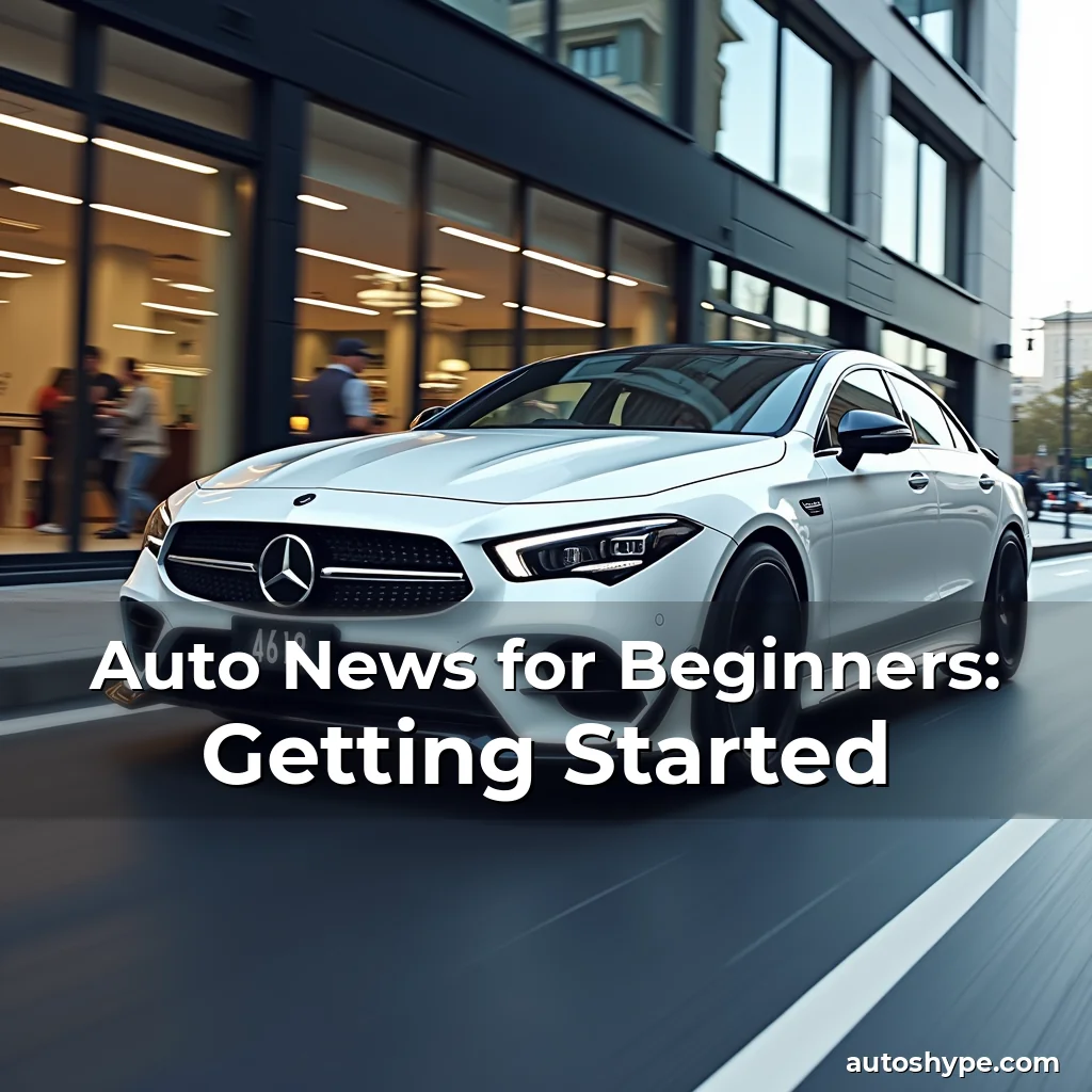 Artistic representation for Auto News for Beginners: Getting Started