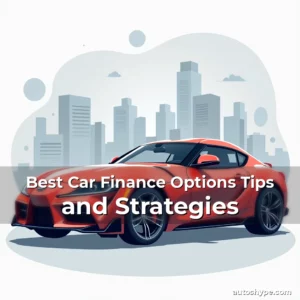 Artistic representation for Best Car Finance Options Tips and Strategies