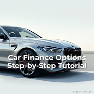 Artistic representation for Car Finance Options Step-by-Step Tutorial