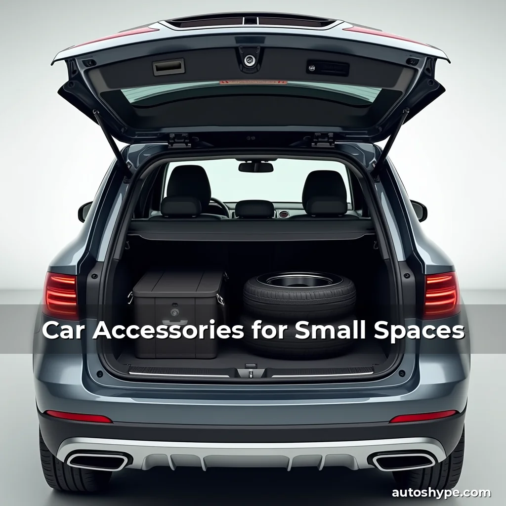 Artistic representation for Car Accessories for Small Spaces