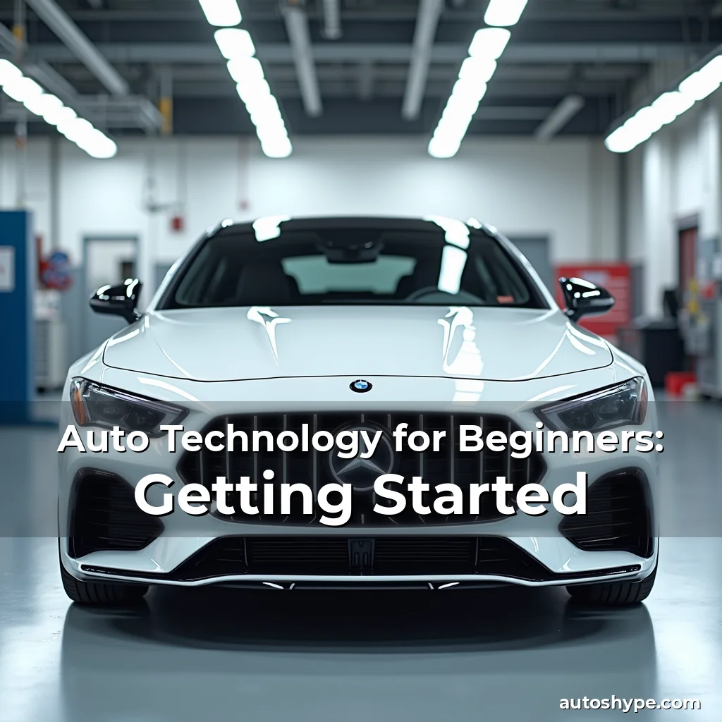 Artistic representation for Auto Technology for Beginners: Getting Started