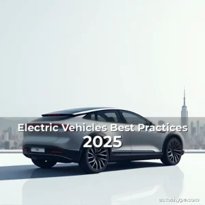 Artistic representation for Electric Vehicles Best Practices 2025
